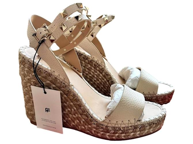 Valentino Garavani Zeppe Bianco sporco