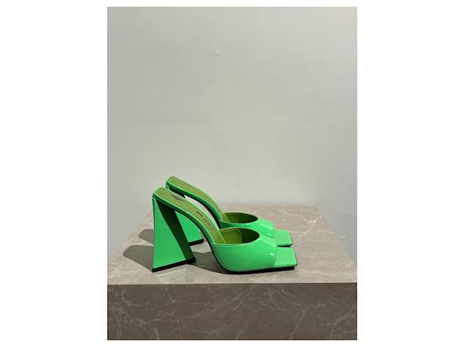 Sandali ATTICO T.EU 41 Pelle verniciata Verde