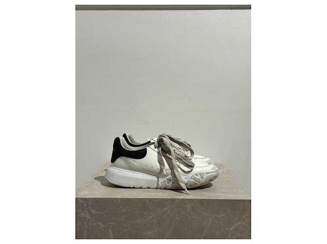 Sneakers ALEXANDER MCQUEEN T.EU 38.5 Pelle Bianco