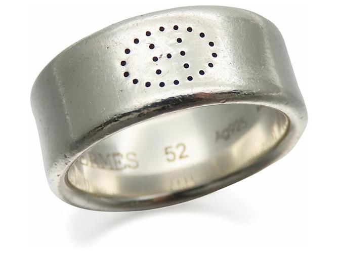 Ring Hermès Anello Hermes Evelyn in Argento 925