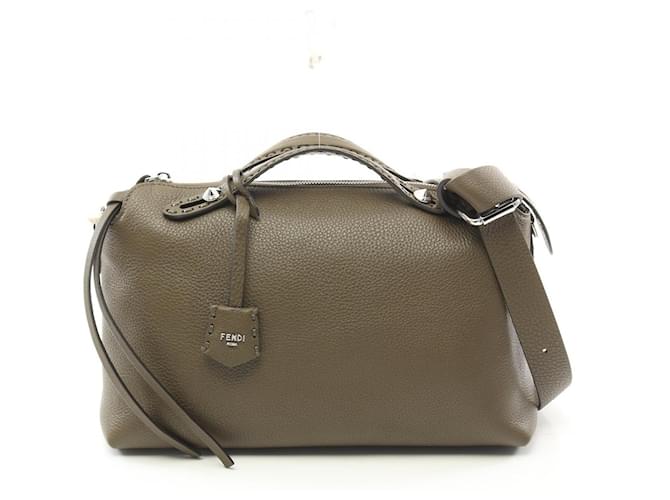 Borsa 2way Selleria By The Way in pelle Fendi 8BL156ASU2F1F2W Verde