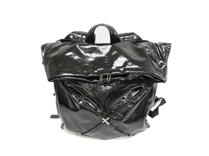 Zaino in pelle e nylon da uomo Bottega Veneta Nero