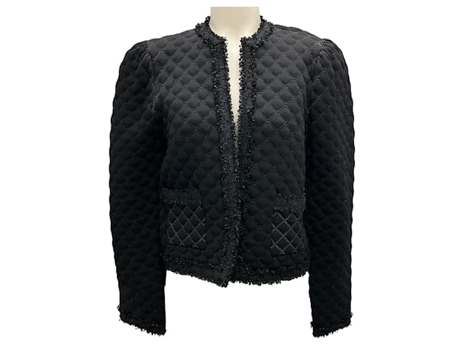 Cardigan trapuntato Sandro Black Hamy Nero