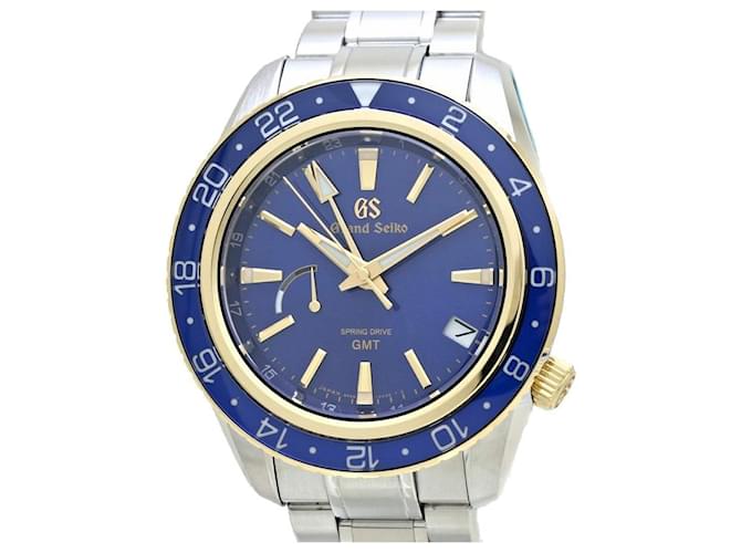 Orologio Seiko Grand Seiko GS SBGE248 con movimento Spring Drive Blu