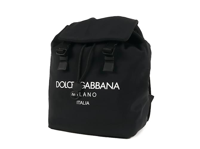 Zaino con pattina Bonded di Dolce & Gabbana Nero
