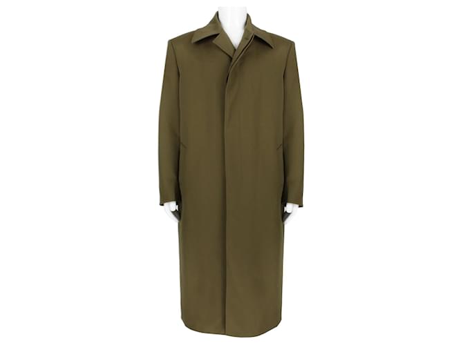 Alfred Dunhill Cappotto militare verde Dunhill Verde oliva