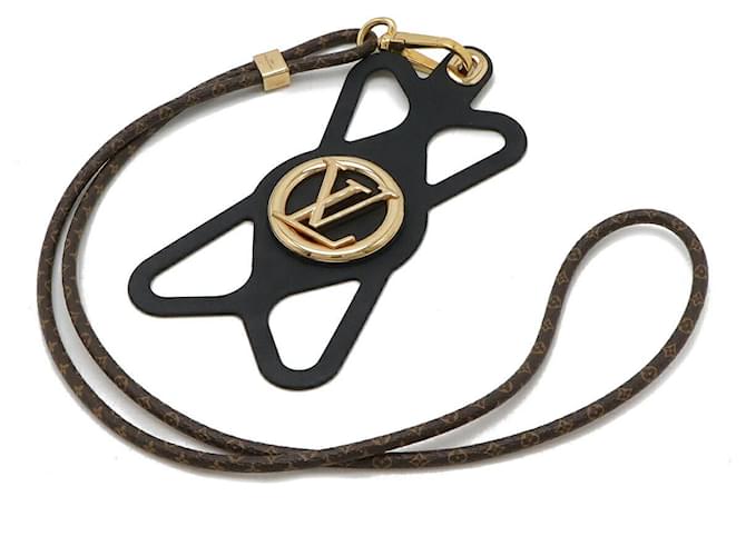 Accessorio per telefono Monogram Louise Louis Vuitton M68382 Nero