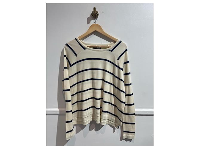 RAG & BONE Top T.International M Cotone Crudo