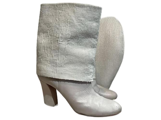 Stivali CASADEI T.EU 38 Pelle Bianco