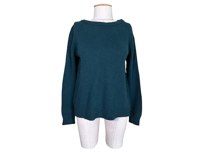 Erika Cavallini Maglioni di lana Verde Verde scuro