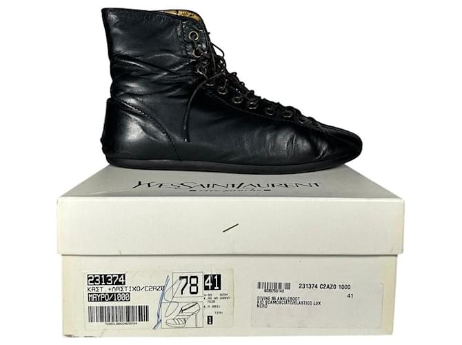 Sneakers alte YVES SAINT LAURENT Nero