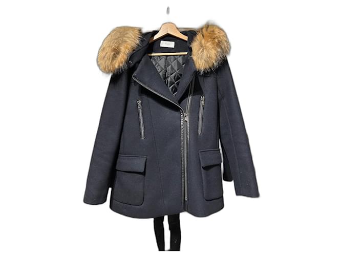 Zapa Cappotto duffle Blu navy