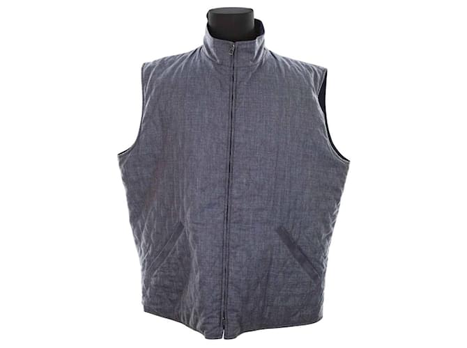 Loro Piana Giacca senza maniche blu