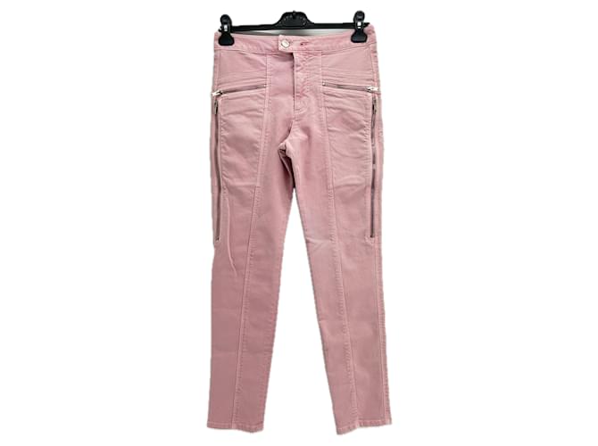 Jeans ISABEL MARANT T.FR 36 Cotone Rosa