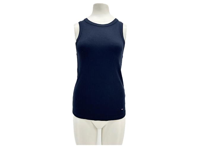 Tommy Hilfiger top T.International M Viscosa Blu navy