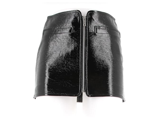 Gonne COURREGES T.FR 34 Cotone Nero