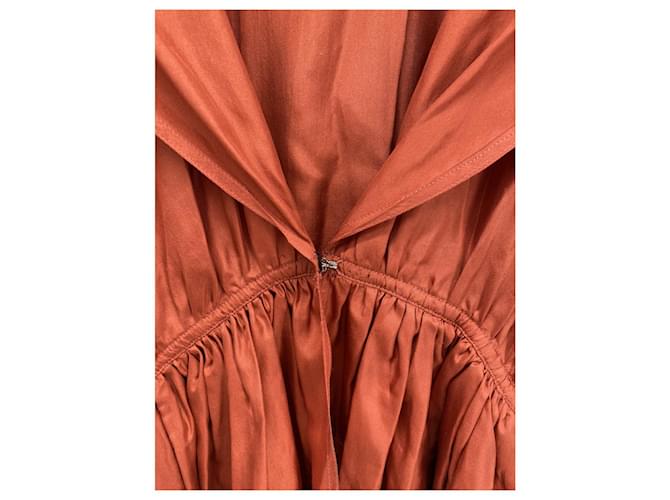 Alaïa Abiti ALAIA T.Internazionale XS Cotone Arancione