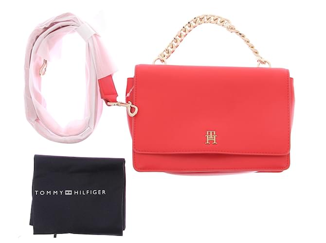 Borse Tommy Hilfiger T. Pelle Rosso