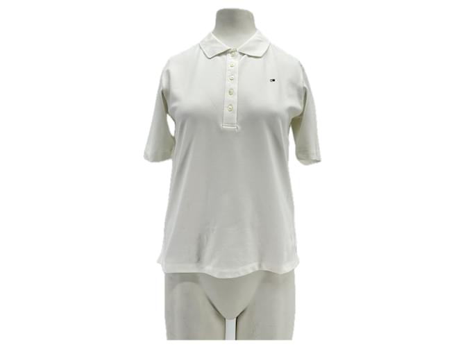 Tommy Hilfiger top T.International S Cotone Bianco