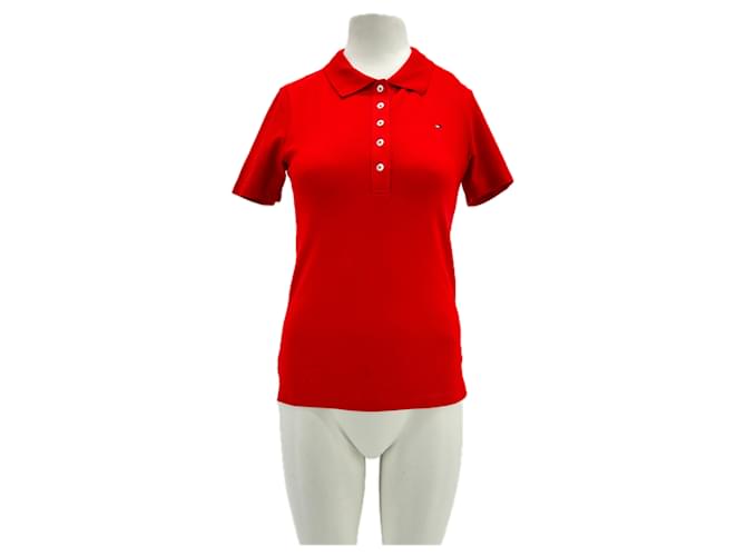 Tommy Hilfiger top T.International S Cotone Rosso