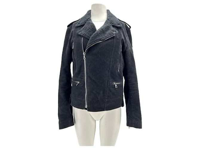 Cappotti SANDRO T.International M Poliestere Nero