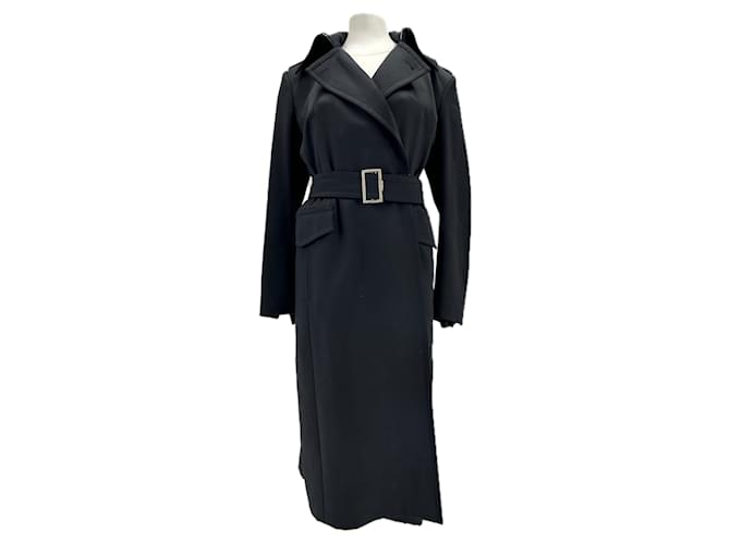 Cappotti Yves Saint Laurent T.FR 40 Lana Nero