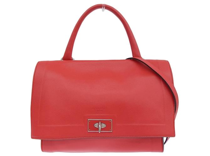 Borsa a mano Givenchy Shark Medium 2 vie Rossa Rosso