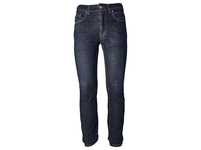 Jeans Slim-Fit Acne Studios in denim di cotone blu