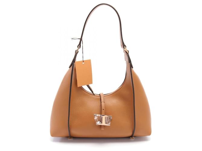 Borsa hobo in pelle senza tempo Tod's marrone