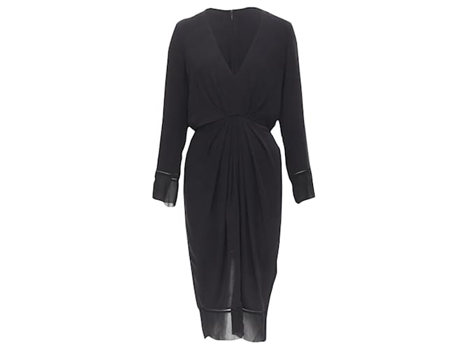 Abito con dettaglio a rete in vita Zimmermann Nero