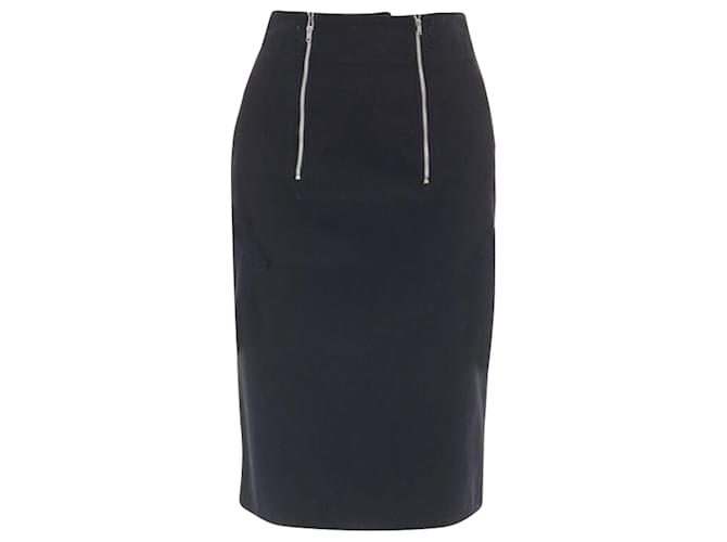 Gonna imbottita con cucitura circolare di Jean Paul Gaultier Nero