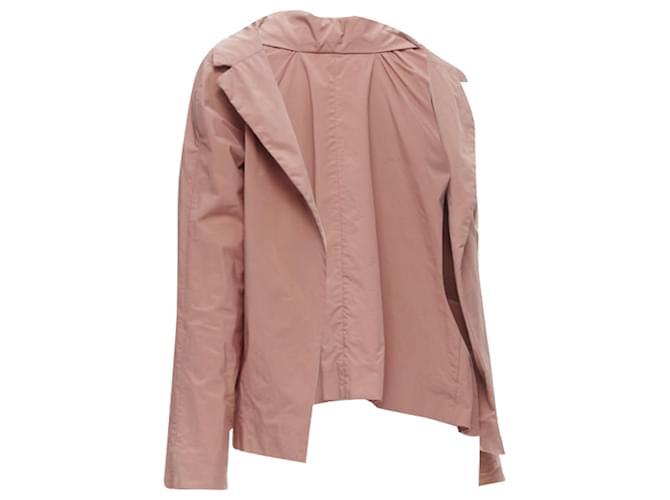 Blazer in nylon poliammide con colletto a risvolto Marni Rosa