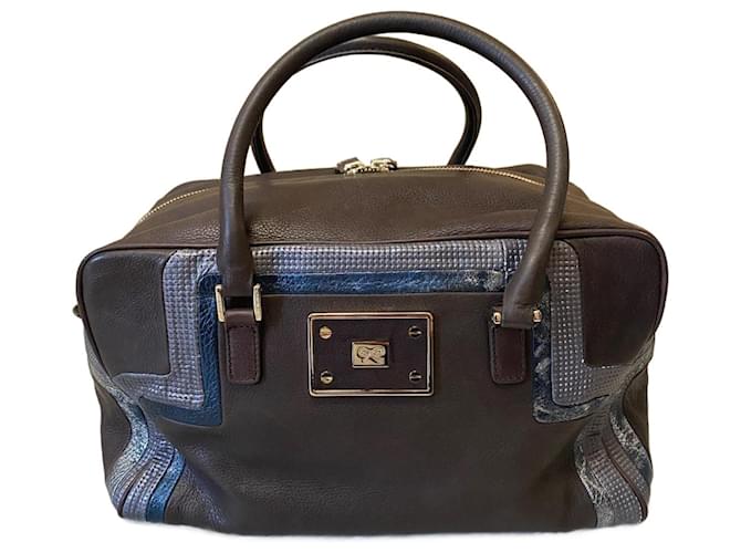 Anya Hindmarch Borse Marrone Argento Blu
