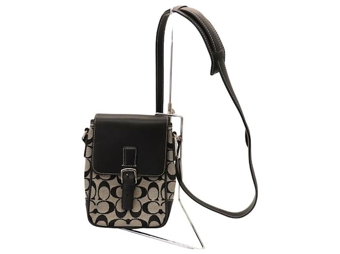 Borsa a Spalla Mini Signature Coach F25-6098 Nero