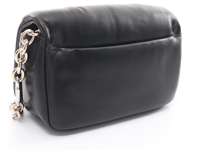 Borsa a spalla in pelle Viv Shock Mini di Roger Vivier Nero