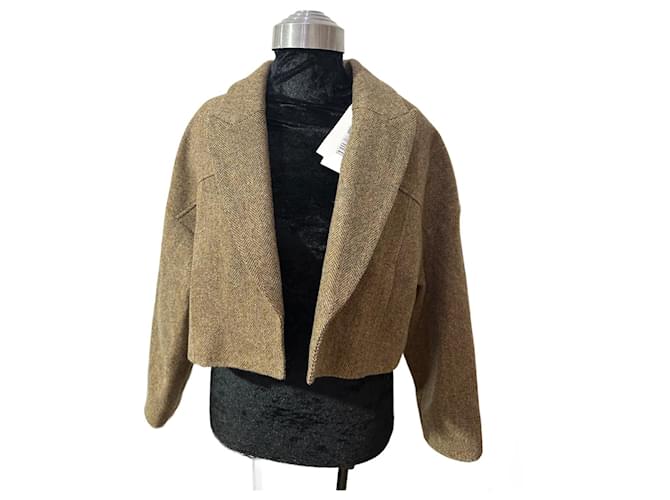 Ba&Sh Giacca corta camala Marrone