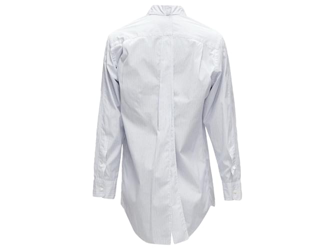 Camicia tunica a righe di Junya Watanabe Bianco