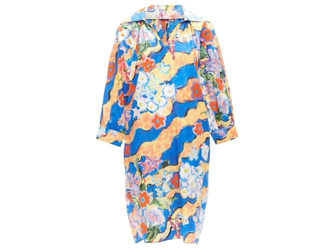 Abito batwing multicolore con stampa floreale Marni minia Veronesi