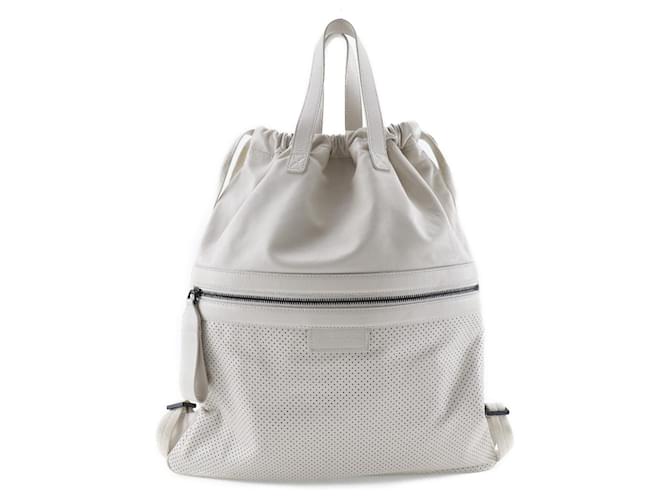 Zaino Leggero Bottega Veneta 567222 Avorio Bianco
