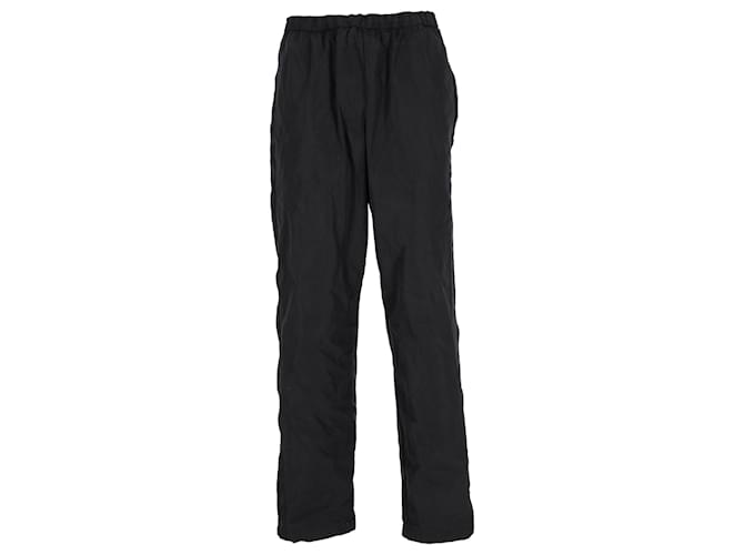 Pantaloni da jogging dritti Acne Studios in poliestere nero