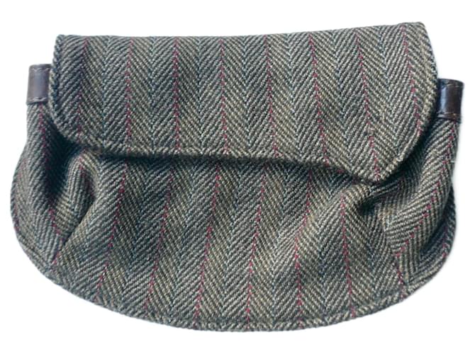 Clutch in tweed marrone MARNI in buone condizioni