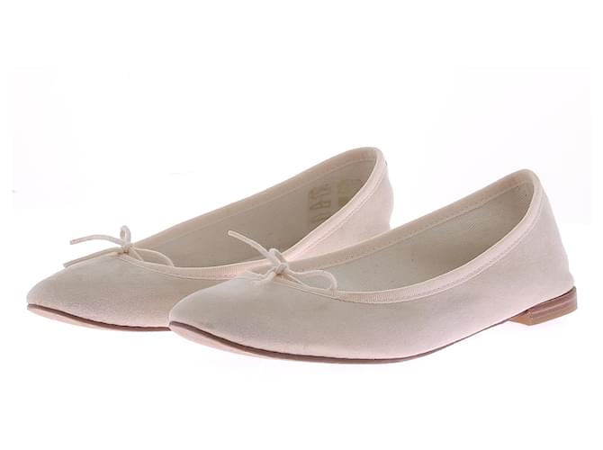 REPETTO Ballerine T.EU 37 Tessuto Beige