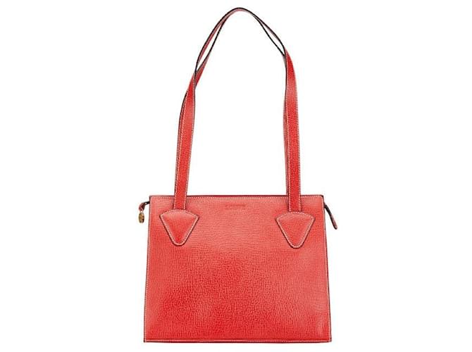 Borsa tote in pelle Loewe Rosso