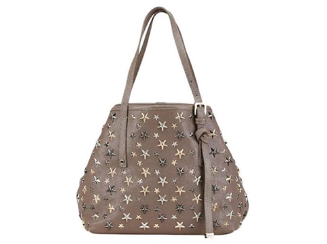 Borsa tote in pelle Sash S di JIMMY CHOO Grigio