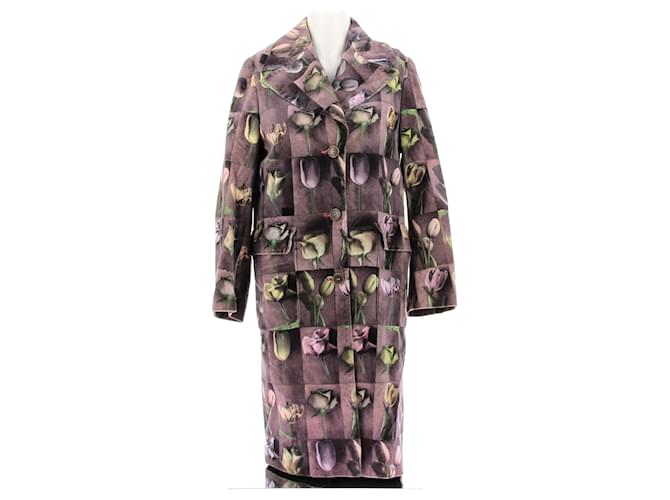 Cappotti PAUL SMITH T.FR 38 Cotone Porpora