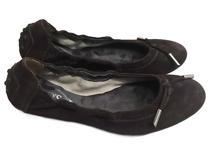 Ballerine TOD'S T.EU 35 Camoscio Marrone