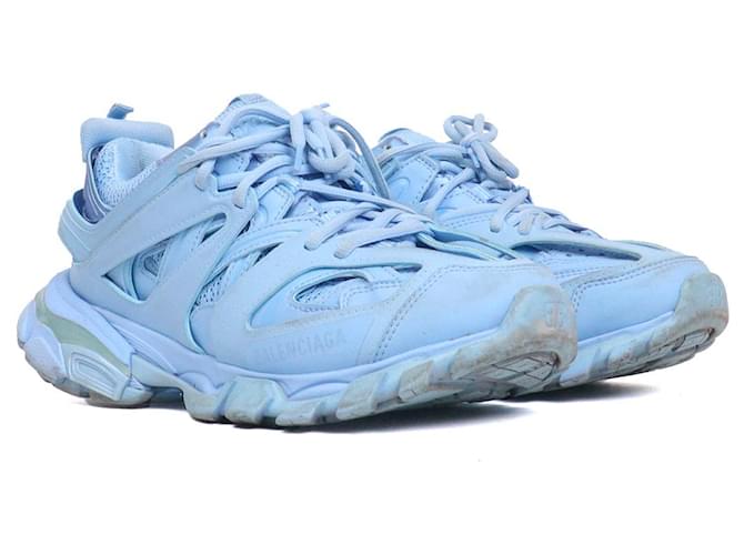 BALENCIAGA - Sneakers Balenciaga Track in tela blu (T39)