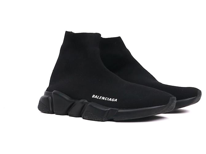 BALENCIAGA - Sneakers Speed Balenciaga in tela nera (T42) Nero