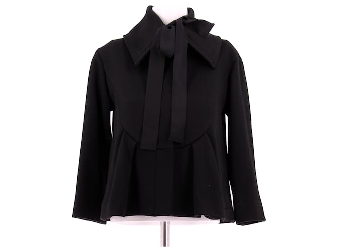 NINA RICCI Cappotti T.FR 36 Lana Nero