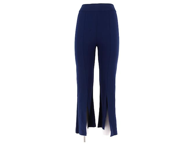 Stella Mc Cartney STELLA MCCARTNEY Pantaloni T.IT 38 Viscosa Blu navy